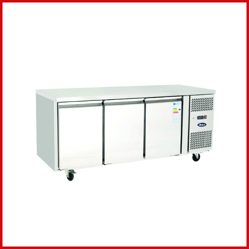 Atosa EPF3432HD - Three Door Refrigerated Counter